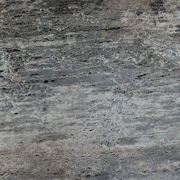 Silver travertine